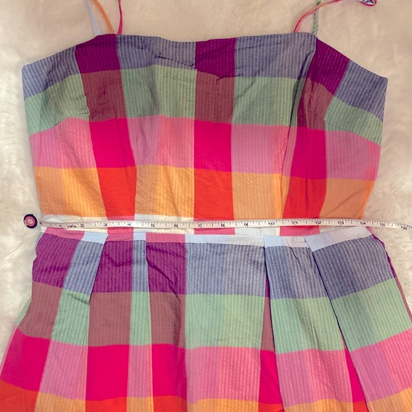 FINAL HOURS Kate Spade x Target Plaid Tie-Waist Midi Dress - Picture 5 of 6